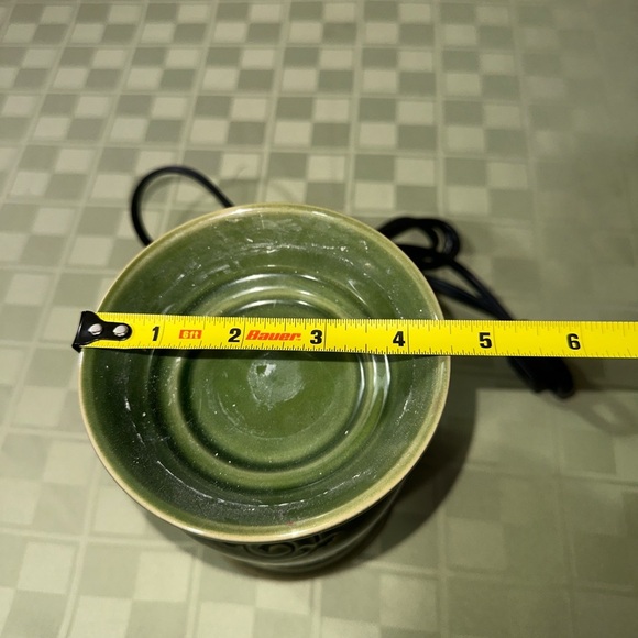 Scentsy Green Candle Holder Accents - Picture 5 of 5